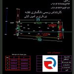 نقشه utm دوخطی ثبت و شهرداری در منطقه 2 تهران